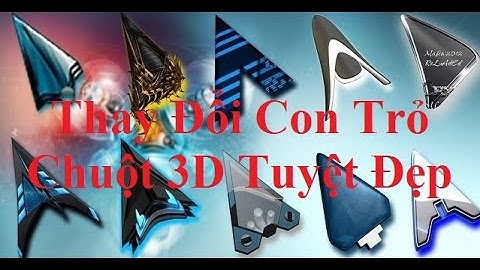 Cách Thay Đổi Con Trỏ Chuột 3D Cực Đẹp Trên Windows | Gin