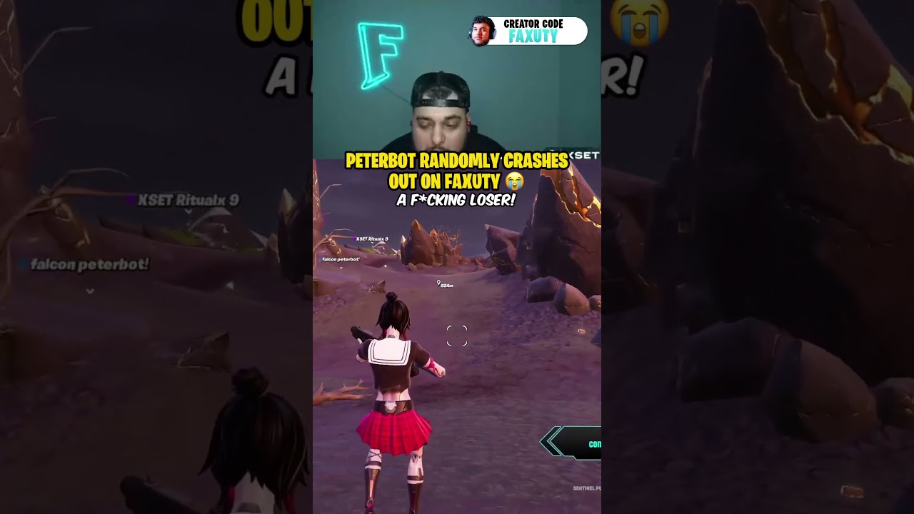 Peterbot Randomly Crashes Out On Faxuty 