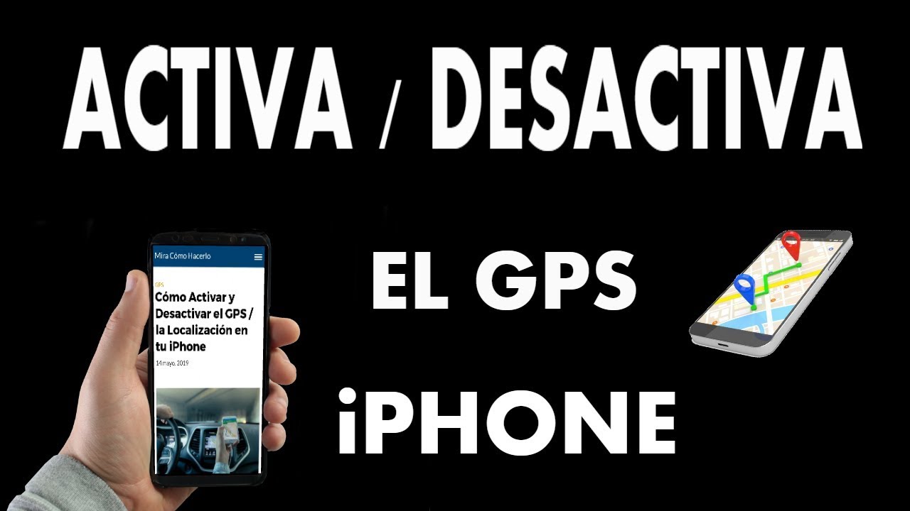 Fiordo Precursor Usual Cómo Activar y Desactivar el GPS / la Localización en tu iPhone? - YouTube