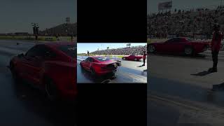 Ford Mustang vs Corvette C5 Z06 🔥 #cars #dragracing