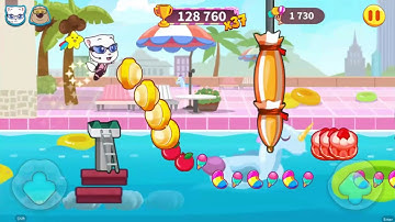 Talking Tom Candy Run Android iOS Gameplay : Agent Angela New!!!