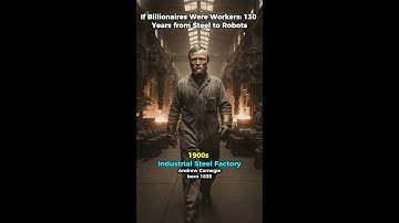 If Billionaires Were Workers: 130 Years from Steel to Robots #ai #billionaire #workers