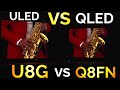 Unbelievable Samsung Q8FN vs Hisense U8G Results!