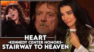 SO MANY TEARS! Heart - "Stairway to Heaven Led Zeppelin Kennedy Center Honors" | First Time Reaction
