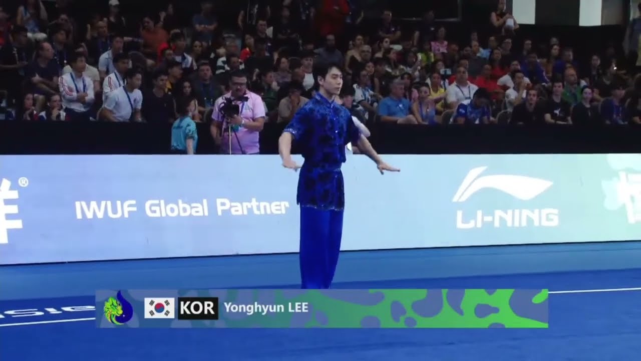 2025 17th World Wushu Championships - (KOR) 🥈 Men's Changquan Final (top 12)