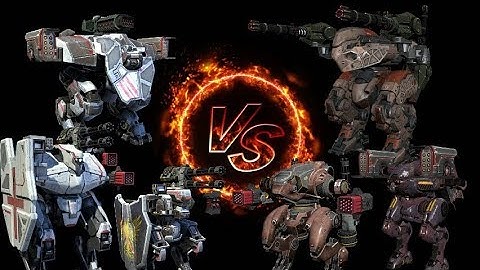 1V1 AMERICAN ROBOTS V/S BRITISH ROBOTS : War Robots