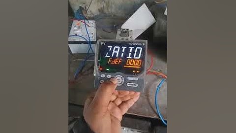 Initialization to factory default of parameter of Yokogawa UT35A PID controller