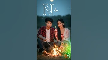 N❤️‍🩹P  letter name video 🌹|| art name video 😻|| N❤️P name WhatsApp status Video💔||‎⁨‎⁨@MH48Ankesh⁩