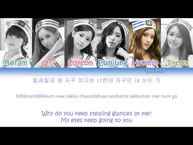 T-ARA - So Crazy (완전 미쳤네)  (Color Coded Han|Rom|Eng Lyrics) class=