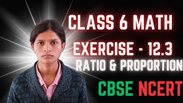 Class 6 Math Ex 12.3