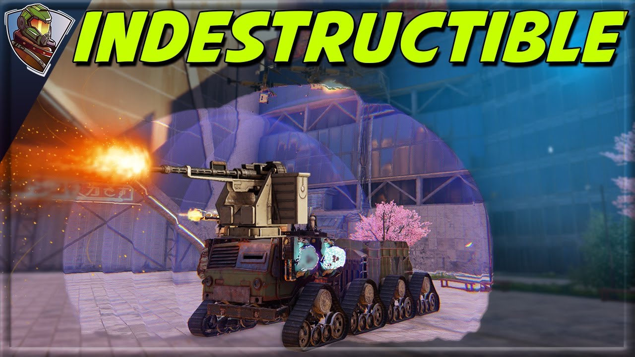 Nobody can stop us - Infinite shield Fusion, 3 players 4 Aegis barriers and lots of guns  [Crossout]