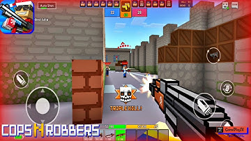 Cops N Robbers - 3D Pixel Craft Gun Shooting Games | Part 2 | Android IOS HD