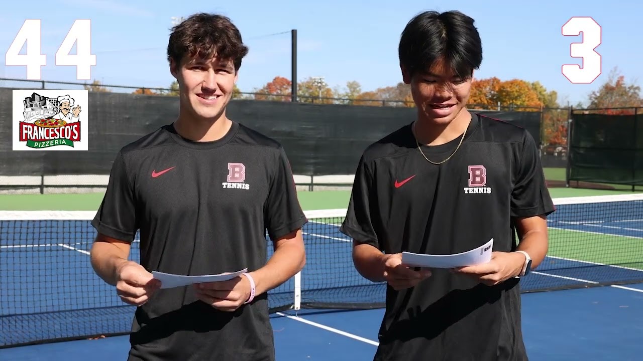 Tuesday's 10 with Noah Hernandez & Lukas Phimvongsa - Men's Tennis