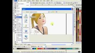 How To Save as CDR files to JPG (Export) using Corel Draw