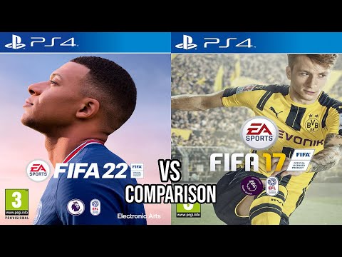 FIFA 22 Vs FIFA 17 PS4
