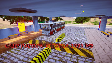 CAIO PADRON VITORIA 1995 MB NA LINHA 002 DO MAPA RUAS DA BALIZA FASE 3 - PROTON BUS SIMULATOR