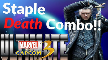 Vergil Motivated | Devil Power | UMVC3 | Easy Death Combo