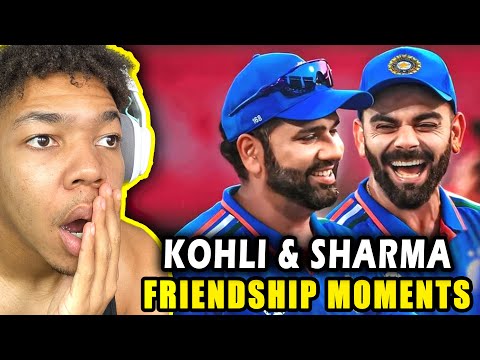 Virat Kohli & Rohit Sharma Friendship Moments |Reaction