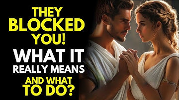 They Blocked You… What It REALLY Means & What To Do | Stoicism