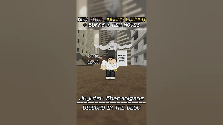 NEW YUTA JACOBS LADDER + BUFFS + NEW MOVES AND HOW TO USE | Jujutsu Shenanigans #roblox #yuta