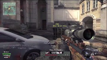 MW3: FFA On Lockdown w/MSR Sniping Tips 04
