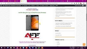 itel P51 Flash File Mt6580 7.0 Hang Logo Fix Customer care Firmware