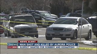 Man shot and killed by Aurora Police