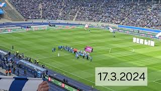 Hertha BSC gegen Schalke,,"nur nach Hause" im fast vollen Stadion
