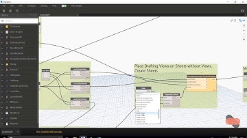 Insert Views and Sheets from Excel to Revit - using Dynamo