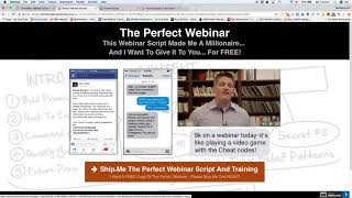 Perfect Webinar Secrets Download | Free Script, Funnel and Training Course