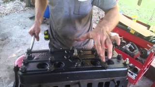 How to torque down head gasket on F162 and F163