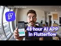 AI Saas App Built in 48 Hours with FlutterFlow! No-Code