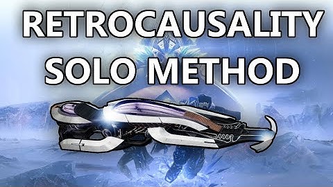 How to get Retrocausality "SOLO"! (Destiny 2: Beyond Light Raid Exotic Sparrow)