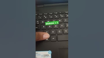 how to lock screen shortcut key laptop/pc #computer  #shortcutkey