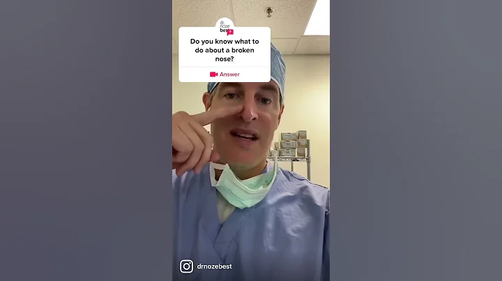 Do you know what to do about a broken nose?