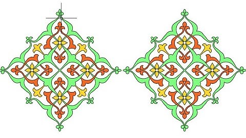 زخارف اسلامية   اوتوكاد dwg