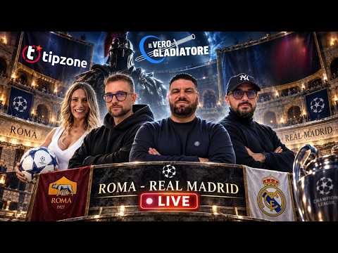 Video Tipzone LIVE | Speciale Champions League | Focus Roma-Real, Studio Champions e Multipla italiane