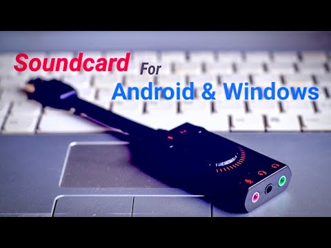  Update External sound card for android \u0026 Windows