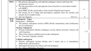 12th Standard||Bio-botany||First Revision Test-2022||English Medium||