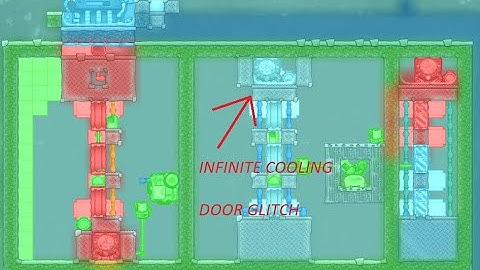 Oxygen Not Included Door Cooling Glitch// Infinite cooling Glitch Tutorial Of workings  and settings