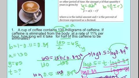 Section 9 6 Exponential Growth & Decay VIDEO