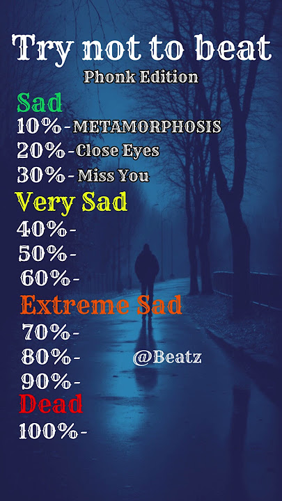 Try not to beat (Phonk Edition) pt.1 #song #phonk #challenge #music #sad