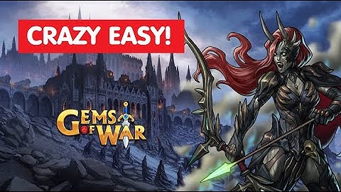 Gems of War Want EASY HIGH LEVEL Delves? Crazy good looping team!