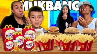 MCDONALD'S MUKBANG *I GOT HIT IN THE NUTS*