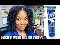 Girl...MY Juciest & Most Defined Wash and Go EVER! Luster's S-Curl Gel