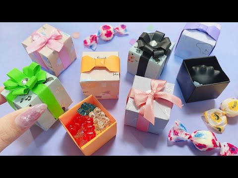 ハロウィン🎃👻折り紙ボックス！ラッピング法3種！お菓子を入れて