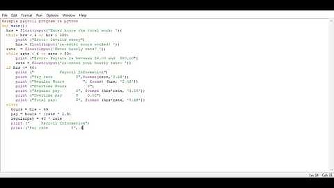 simple payroll program in python