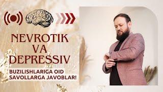 PSY. Erkin Salixov jonli efirda! Nevrotik va Depressiv mavzulariga oid savollarga javoblar!