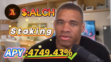 🔒 Secure profit guide! Solana ALCH staking with 4749.43% APY and zero-risk mining explained!