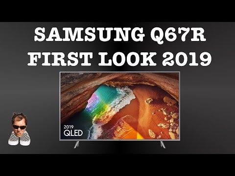 QLED Samsung QE49Q67R 2019 Smart TV First Look